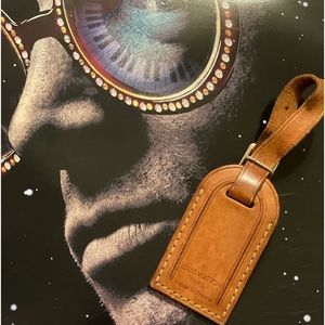 Louis Vuitton vintage luggage tag
